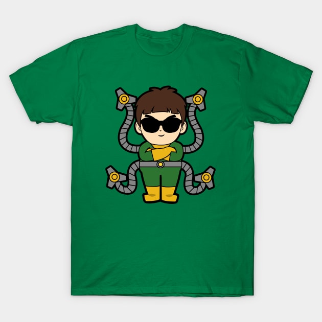 Doc Ock Chibi T-Shirt by liora natalia